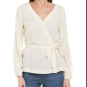 J.Crew NWT Faux Wrap Blouse